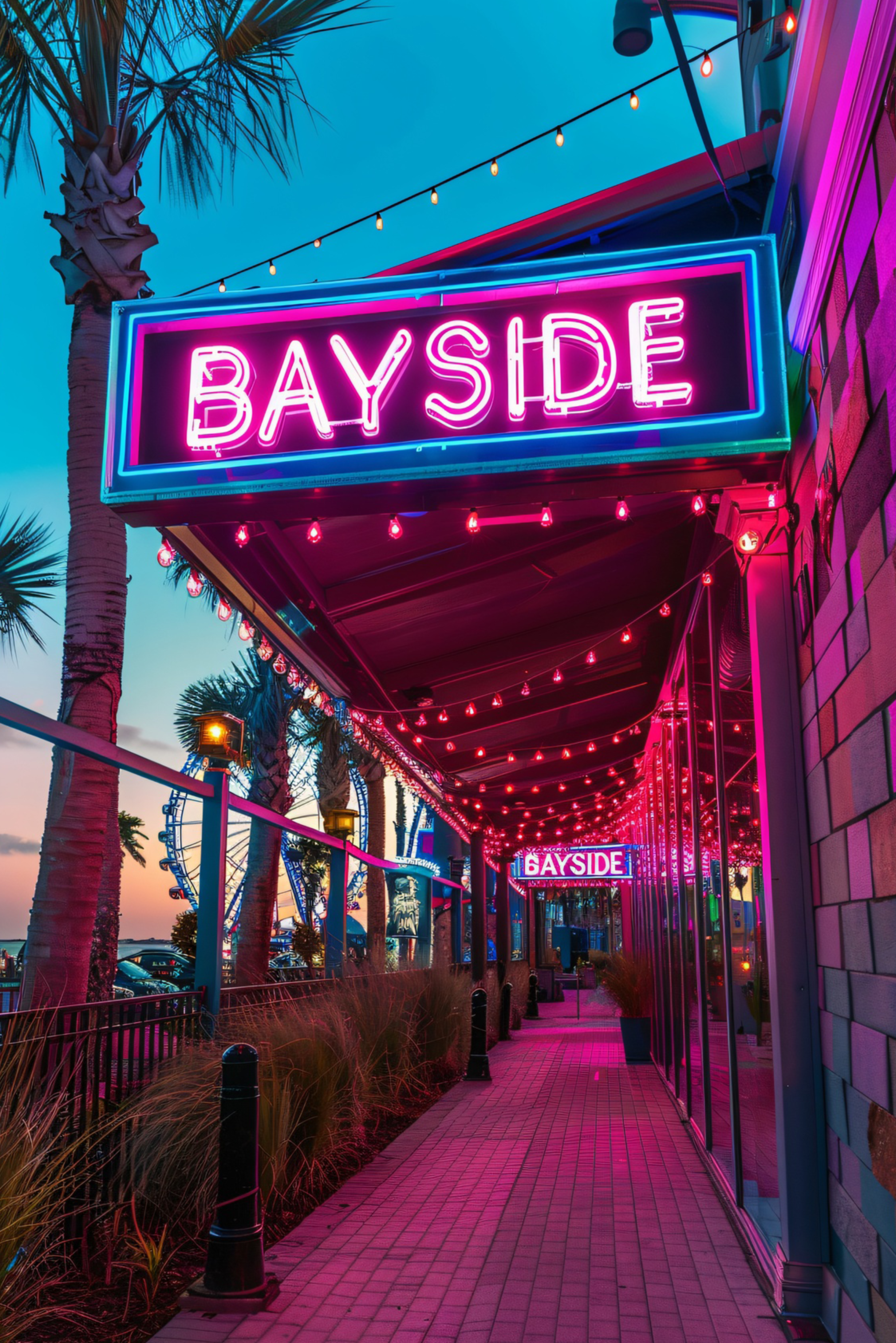 beautiful-miami-bayside-marketplace-scene